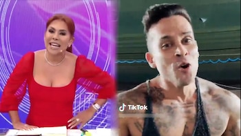 Magaly Medina a Cristian Domínguez