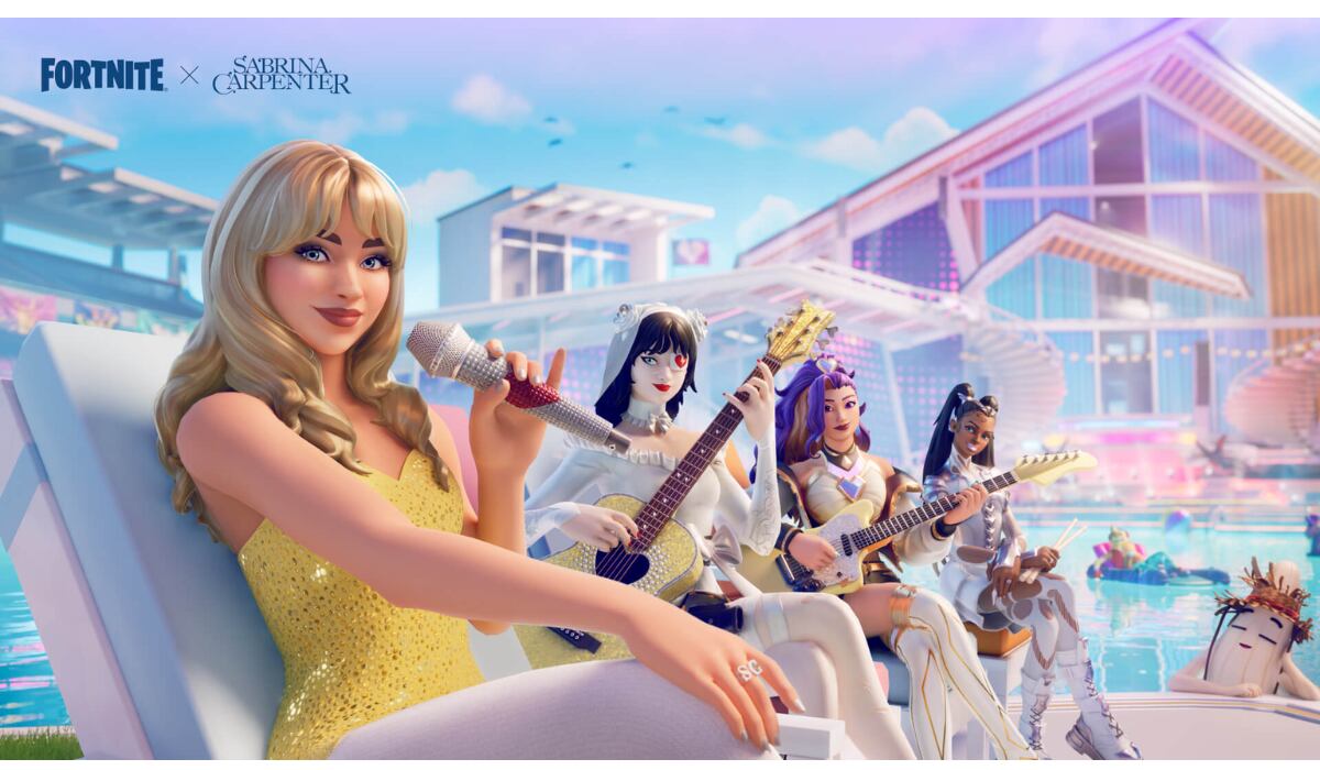 Los jugadores tendrán la oportunidad de bailar los éxitos de la cantante como Bedchem o Espresso. (Fortnite)