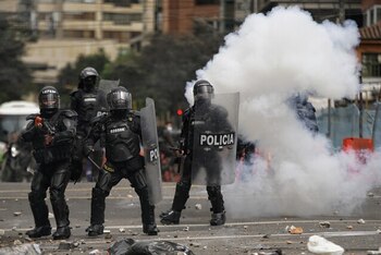 Sandra Pérez, madre de Sara Valentina, denunció irregularidades en la audiencia, donde su apoderado fue silenciado e impidieron la defensa de las víctimas - crédito Colprensa