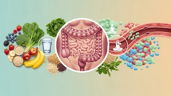 Cómo cuidar el intestino: tres