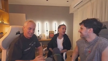 Entre risas con Flor Peña y Martín Cirio, Marley recordó sus años de juventud en Hollywood (Captura de video)