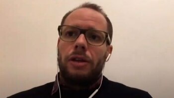 Romá, durante la videoconferencia