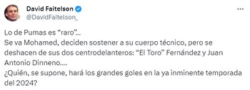 David Faitelson cuestiona quienes serán