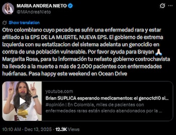 Las declaraciones en X, de