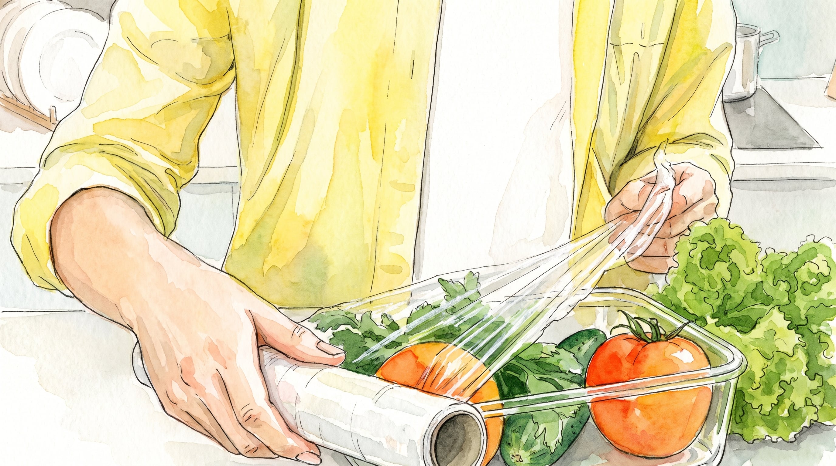 6 alimentos que el film plástico puede arruinar y cómo conservarlos mejor