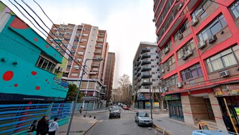 Calles Tucumán y Matheu en