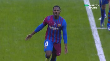 Ansu Fati puso el empate