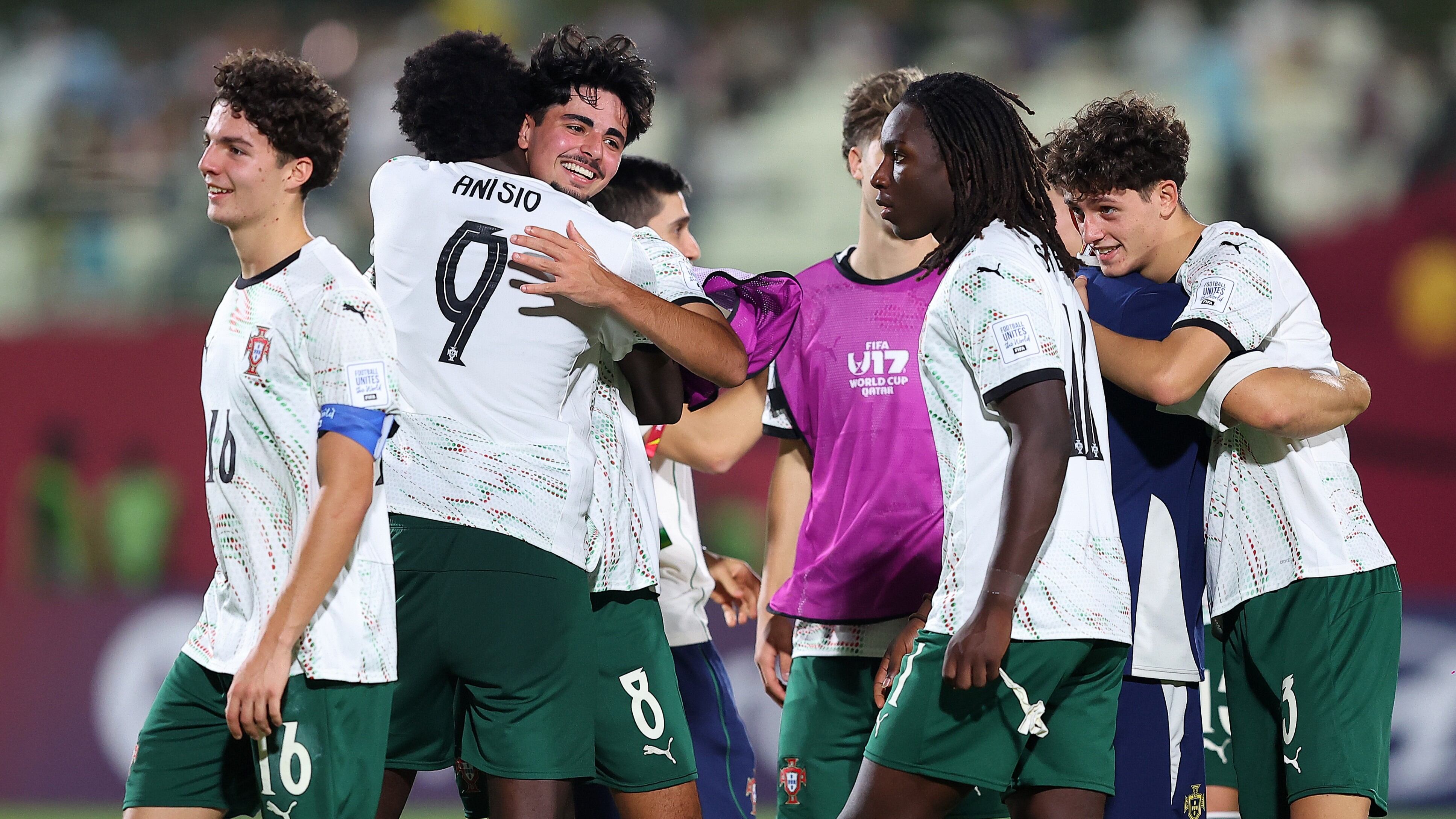 La Selección Sub-17 de Portugal encuentra a la mayoría de sus estrellas en las fuerzas básicas de los equipos más importantes de su país. Crédito: X/ @selecaoportugal