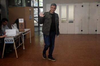Jorge Macri emitió su voto