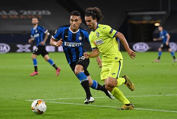 Lautaro Martínez fue titular en