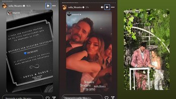 La boda civil, que tuvo