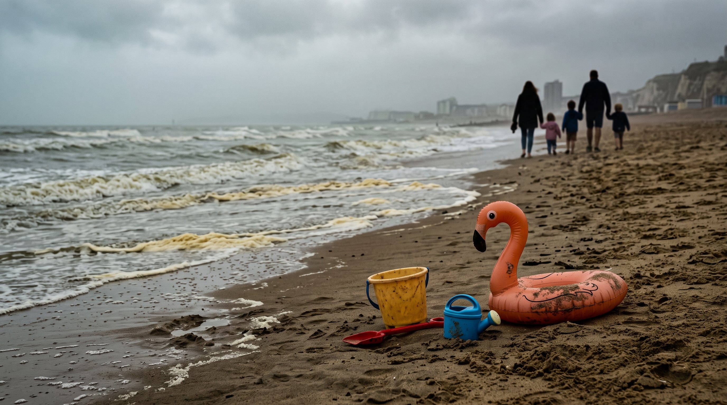 Más de 43.000 horas de descargas en julio y agosto coincidieron con 636 reportes de bañistas enfermos, según Surfistas Contra las Aguas Residuales (Imagen Ilustrativa Infobae)