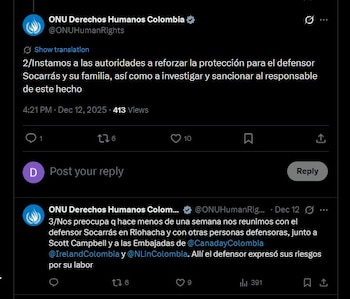 Organizaciones como Cajar y Cinep