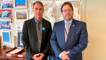 El jueves pasado, en Nueva