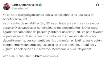 Post de Carlos Antonio Vélez
