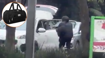 Los sospechosos habrían seguido la camioneta desde Santa Fe hacia Las Lomas, donde uno habría descendido de la motocicleta y encañonado al conductor con un arma de fuego. (Especial)
