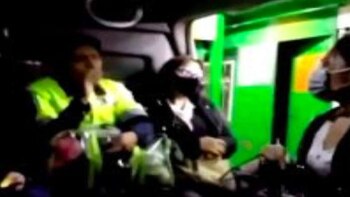 #LadyPepitas: pasajera de combi en