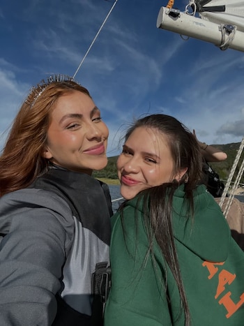 Denis afirmó que la muerte de Dilan fortaleció el vínculo que tenía con Mayerly, hasta convertirse también en amigas - crédito @denis011114/Instagram
