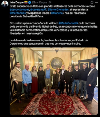 Iván Duque sostuvo un encuentro