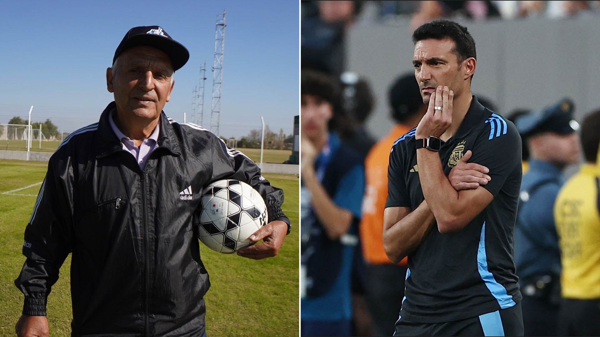 El presagio del primer entrenador de Scaloni en Pujato: “Conociendo a Leo, sé que contra España va por todo″