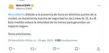 (X/ @MetroCDMX)