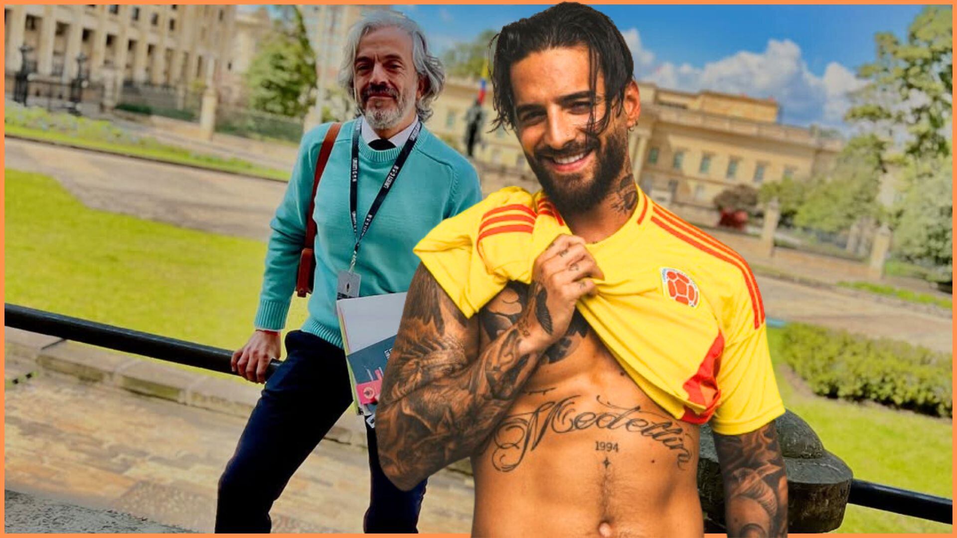 El precandidato presidencial Juan Daniel Oviedo adelantó la misión que tiene para Maluma si gana las elecciones del 2026 - crédito @maluma y @jdoviedoar/Instagram