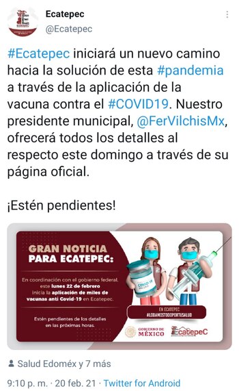 Se había anunciado que la