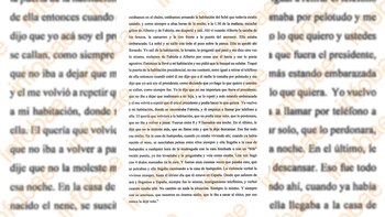 La declaración completa de la