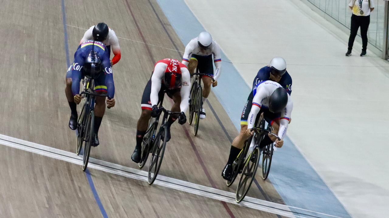 Colombia suma más logros en los Juegos Bolivarianos: quedó campeón en ciclismo de pista