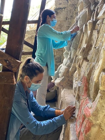 Los mascarones son elementos ornamentales