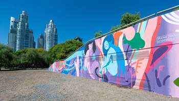 Mural de Irene Lasivita (Crédito: