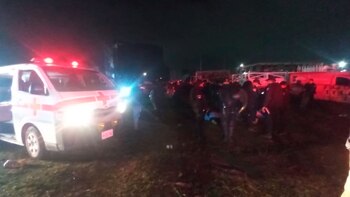 Los familiares de las víctimas