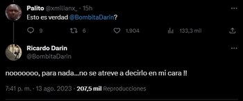 La respuesta de Ricardo Darín