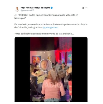 Humberto "Papo" Amin estalló contra