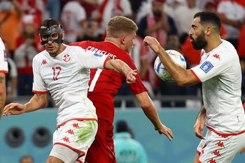 El balón impactó en la