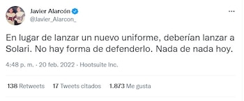 Javier Alarcón, analista deportivo