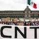 Segob exhorta a CNTE a concluir protesta en el Zócalo tras propuesta de SEP e ISSSTE: maestros podrían intensificar manifestación por Mundial