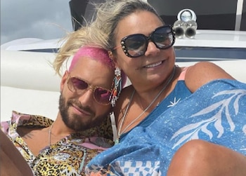 Maluma y su madre, Marlli