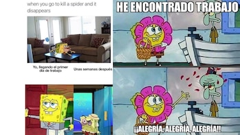Bob Esponja - Patricio Estrella - memes - internet - tecnología - 18 de agosto