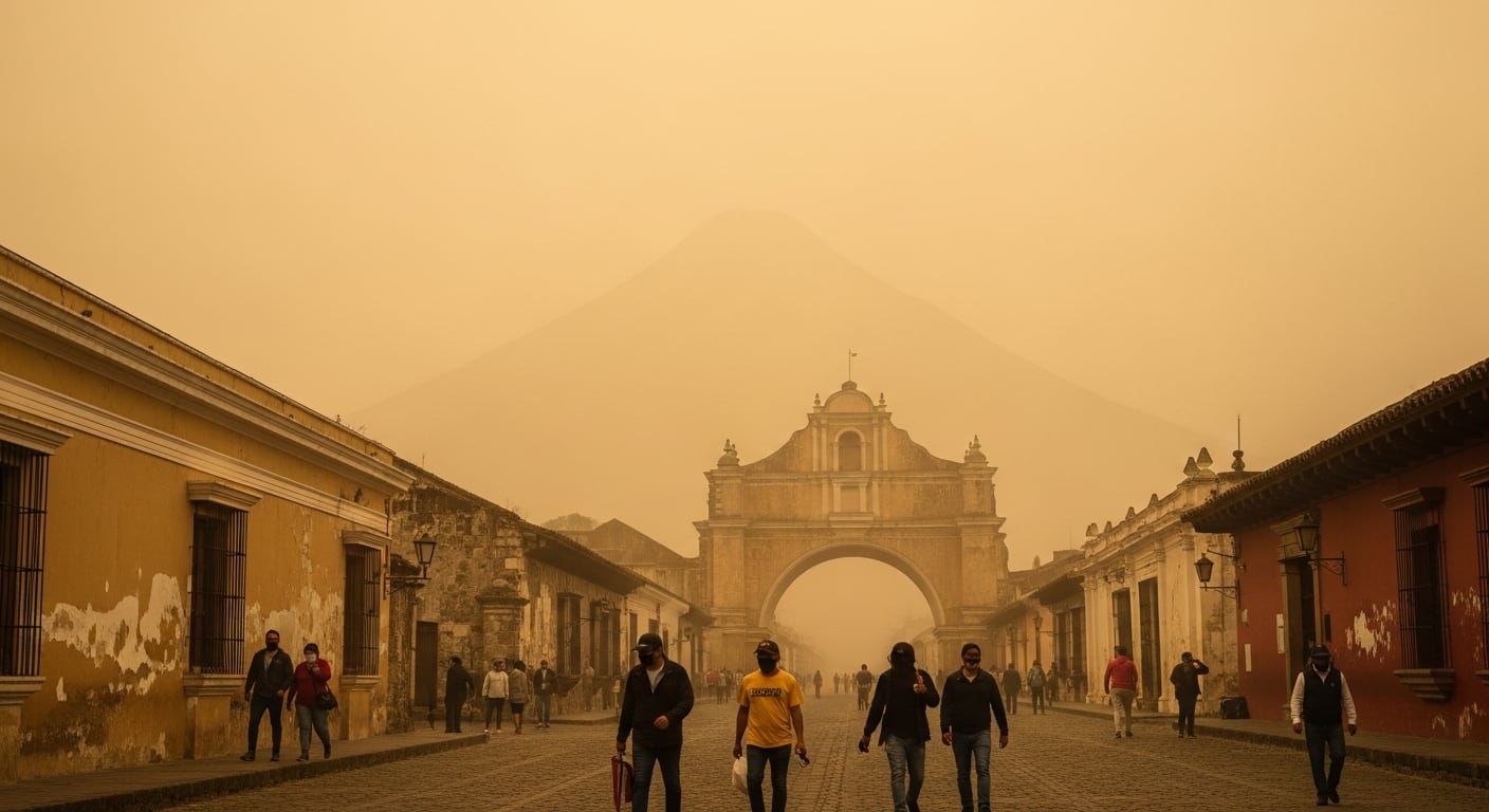 Guatemala alerta por el polvo del Sahara y sus riesgos respiratorios