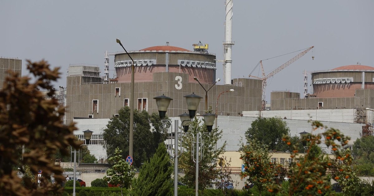 La gestora de la central nuclear de Zaporiyia denuncia "un ataque masivo" con drones de Ucrania