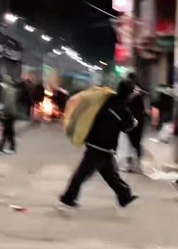 Saqueos en Plaza Vea de