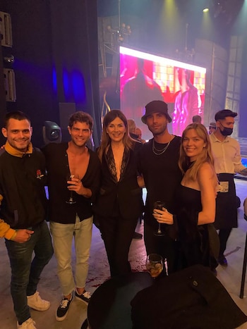 Lucas Velasco, Diego Domínguez, Andrea