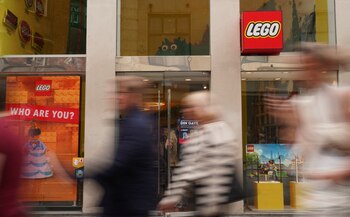Tienda Lego en Copenhague, Dinamarca