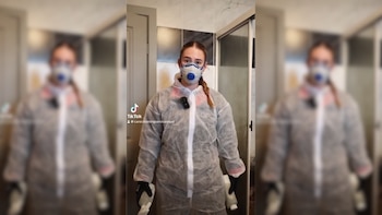 Charlotte Bosanquet en un vídeo