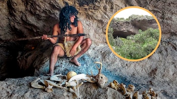 En la cueva de Pikimachay