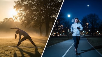 El horario de ejercicio influye en los beneficios: diferencias clave entre rutinas matutinas y vespertinas