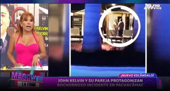 Magaly Medina sobre nueva polémica de John Kelvin. (Captura: Magaly TV La Firme)