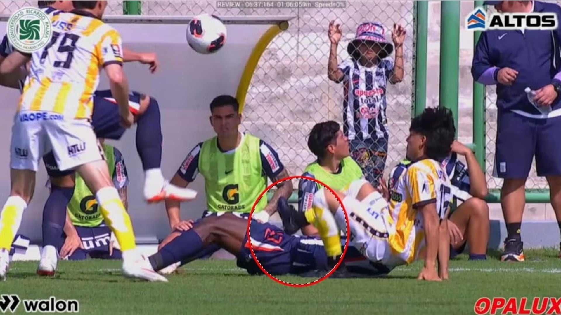 El exjugador blanquiazul aseguró que su denuncia no responde a su identificación con Alianza Lima, sino a jugadas concretas del campeonato. Mencionó una posible expulsión ante Juan Pablo II y un codazo sobre Jairo Vélez (CONAR)