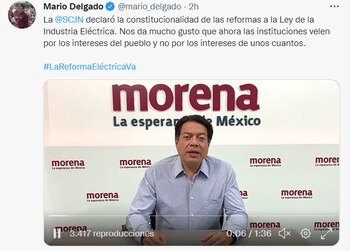 Mario Delgado aseguró que la